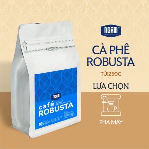 Cà Phê Robusta 250g Size 18 Rang Mộc Xay Sẵng – Đậm Vị Cà Phê Việt Hương Thơm Tự Nhiên