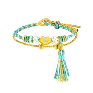 CTS Pure Gold Diamond Blessing Charm Chinese Cultural Relics Series CHOW TAI SENG 周大生 G0QB00166CH G0QB00168CH G0QB00170CH (Free Bracelet Rope)