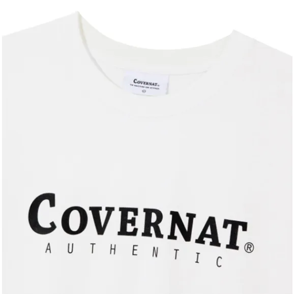 COVERNAT] Authentic Logo T-Shirt For Men And Women - Lazada