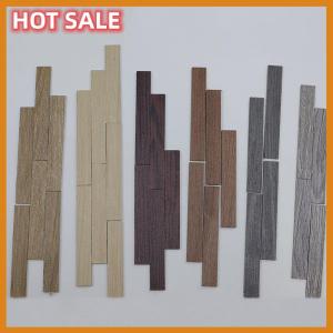 🔥🔥🔥dingdaocunz 10PCS Mini Floor Boards Dollhouse Floor Tiles Miniature Wooden Flooring For 1:12 Doll House Furniture Wall Floor Decor