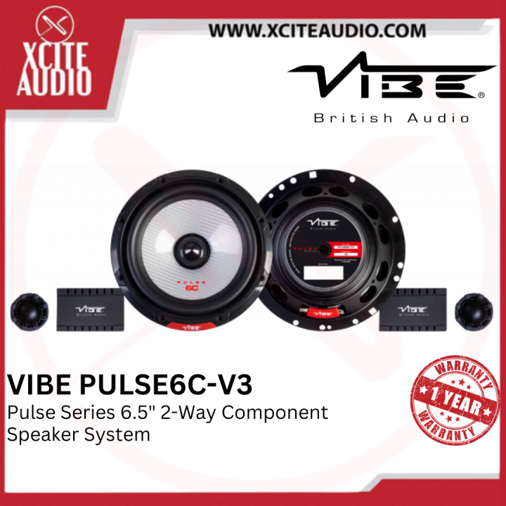 VIBE PULSE 6C-V3 PULSE Inch 2-Way Car Component Speaker