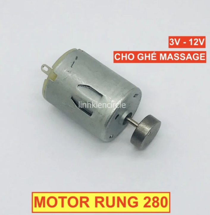 [HCM] Motor rung 280 3V - 12V rung mini cho ghế massage - LK0277 ...