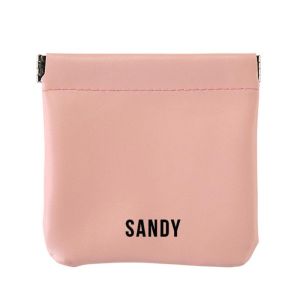 Personalised Coin Pouch Customised Premium PU Leathers Gifts Cosmetic Make up Bag organiser