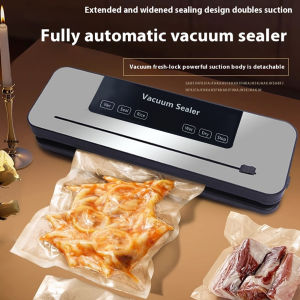 【UEB】 Sealing Vacuum Packaging Machine Touch Button Dry/Wet Built-in Cutter Food Sealing Machine Cordless Small Sealer