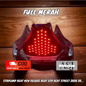 LAMPU STOP RUNNING LED / STOP LAMPU RUNNING BEAT NEW DELUXE BEAT ECO BEAT STREET 2020 2021 2022 2023 8 MODE CAKEP