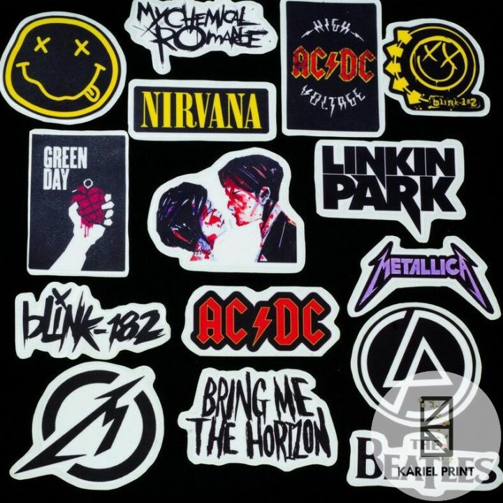 ROCK BAND Stickers