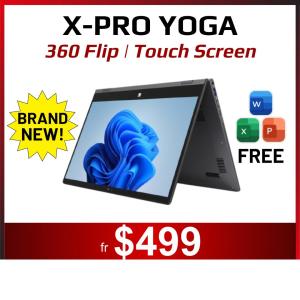 Brand New XPro Yoga 14 Inch | 360 Flip + Touch Screen Laptop | Intel N100 | 512GB SSD | Fast Shipping | Brand New 360 Laptop | Local Seller | Singapore Seller | XPRO Shop
