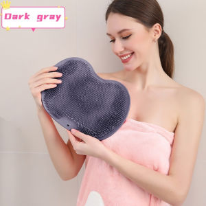 Silicone Bath Mat for Foot Scrubbing - Non-Slip and Massage Friendly (1PC)