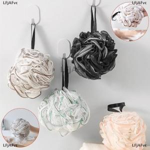 [COD] LFjAFvc 1 Pc Large Bath Ball Rich Bubble Bath Towel Scrubber Body Cleaning Mesh Shower Wash Sponge Bathroom Accessories