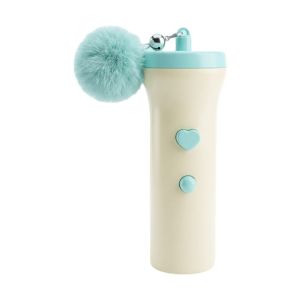 PHANT USB Rechargeable Electric Cat Teaser Refillable Launcher Retractable Rope Interactive Cat Wand Smart Cat Toy Automatic Cat Teasing Stick Indoor Cats