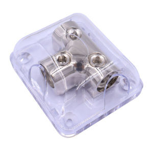 Car audio modification power amplifier ground wire hub negative ground distribution one-out-two fuse ground