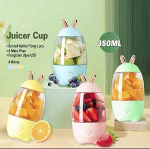 Original CIJI Blender Juicer Cup Portable Mini Bentuk Telinga Kelinci