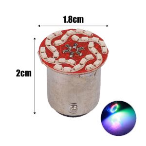 2Pcs Motorcycle Brake Tail Light 1157 LED Strobe Signal Flash Light Parking Brake Light BAY15D Bulb Flashing 12V 30SMD Motorcycle Accessories
