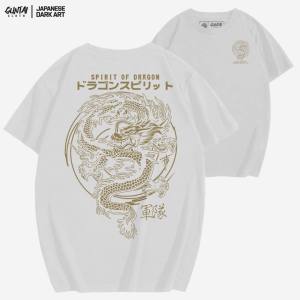 Kaos Distro Jepang Original Tshirt Pria Branded Japanese Art Guntai Cloth GT 27