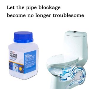 260g Home Pipe Dredge Ubat Singki Pipe Drain Cleaner Remover Sink Tandas Tersumbat Powder Ejen Pembersihan Ubat Tersumbat Paip Tandas Sinki Dapur 管道疏通剂