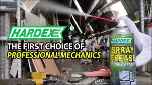 HARDEX HD600 AMTEC AMA640 Spray Grease motor home car spray minyak grease 400ml