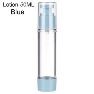 ADREE 15/30/50ml Portable Squeeze Pump Makeup Tool Empty Container Refillable Bottle Vacuum Bottles