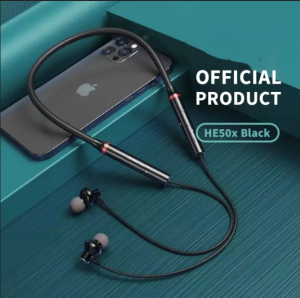 หูฟังบลูทูธ หูฟังไร้สายพร้อมไมโครโฟน หูฟังอินเอียร์เบสสเตอริโอไฮไฟ 9D ชุดหูฟังบลูทูธแบบคล้องคอพร้อมไมค์ ชุดหูฟังกีฬาพร้อมแม่เหล็ก หูฟังตัดเสียงรบกวนพร้อมแบตเตอรี่ขนาดใหญ่ Bluetooth Earphone Wireless Earbuds with Microphone HiFi 9D Stereo Bass In-Ear Earph