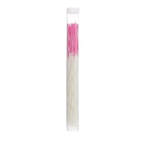 JACAUY 60Pcs Herb Solution Pierced Ear Cleaning Line Set Colorful Paper Floss Disposable Earrings Hole Cleaner Anti-Blocking Ear Piercing Floss For Pierced Ears