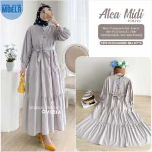 MIDI DRESS ALCA LD 105 BY MOELA BERLABEL