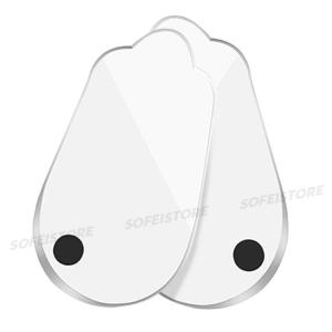 1คู่ เจล แม่เหล็ก ส้น แพด ช็อค การดูดซึม สนับสนุน ท่าทาง แก้ไข แม่เหล็ก การบำบัด รองเท้า พื้นรองเท้า