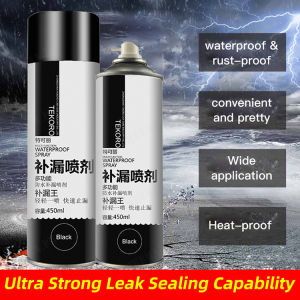 TrebleS Roof water pipe polyurethane waterproof leak repairing glue spray