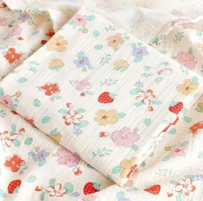 Soft and Breathable Swaddle Blanket for Baby 100/100cm Cotton Baby Sleeping Wrappers