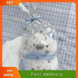 HB Lovely Cartoon Seal Snowman Doll Plush Pendant Simulation Ocean Seal Keychain Backpack Decor Christmas Birthday Gift