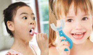 Bàn Chải Đánh Răng Chữ U Cho Bé Harika