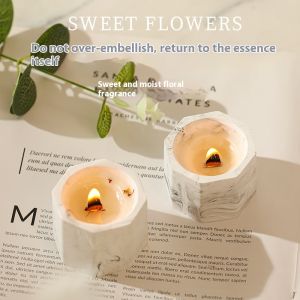 Nến thơm đá cẩm thạch mực trang nhã KS cho hương thơm nhà hương thơm lâu dài