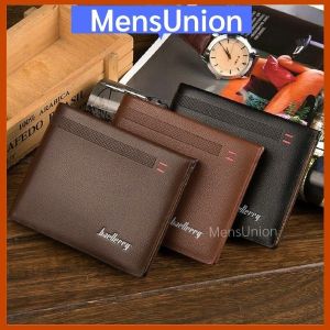 With Video Mens Leather Wallet Bi-Fold Perfect GiftDompet Lelaki Kulit Halal (Can purchase Box) [Msia Stock]
