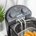 Mesin Penggoreng Kentang Elektrik Listrik - Electric Deep Fryer Stainless Idealife 4L 4 Liter IL-200DF. 