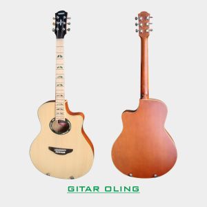 PAKET HEMAT Gitar Akustik Yamaha Apx 500ii Senar String GUitar Gratis Packing Kayu