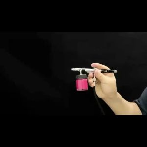 2026 Dual Action Airbrush Pen with Rotatable Air Brush Head Gravity and Both Side Available Match Most Types Siphon Feeding