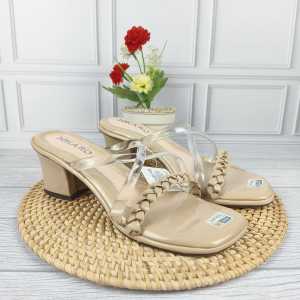 Sandal High Heels Wanita Terbaru 2025 Sandal Wanita Haihils 5 Cm Ukuran 37-40