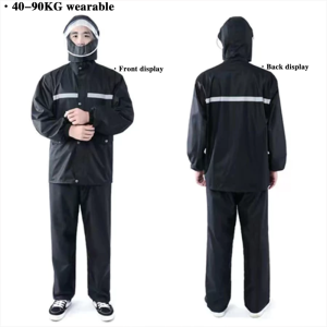 Motorcycle raincoat/Waterproof motorcycle raincoat set for men and women