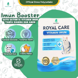 Sachet isi 5 kapsul Vitamin imun antivirus anabul royal care VIMUN