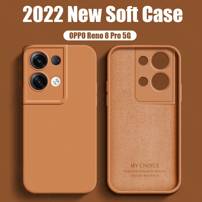GOKEN Cover per Oppo Reno 8 T (Reno8 T), Silicone TPU a Gradiente