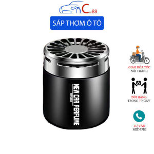 (29) Sáp Thơm Ô Tô Lọ Thủy Tinh Hương Thơm Nhẹ Nhàng Dài Lâu Khử Mùi Hiệu Quả