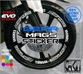 Yamaha Mio Gear 125 mags sticker set front and rear / free EVO sticker. 