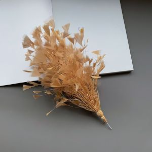DOOUR Triangle Tipped Turkey Feathers 25-30CM Free Bendable Artificial Feathers DIY Multicolor Feather Headpieces DIY Crafts