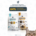 NEW🐱 EZPET【STEP 1 Raw Boost Cat Kibbles 1.6KG - Salmon】Kibble Freeze Dried Cat Food Cat Dry Food Makanan Kucing 猫粮. 