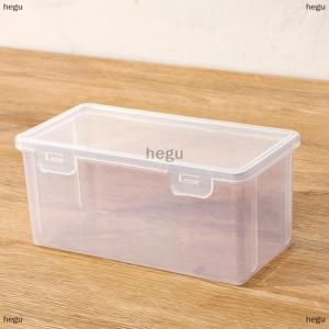 [COD] hegu 1PC lưu trữ tổ chức hộp công suất lớn nhựa hộp bút chì Stackable mờ rõ ràng hộp bút văn phòng vật tư