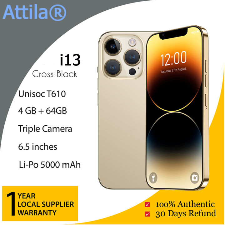 [NEW] Attila i13promax cellphone 256GB ROM mobile phone 5000mAh Battery