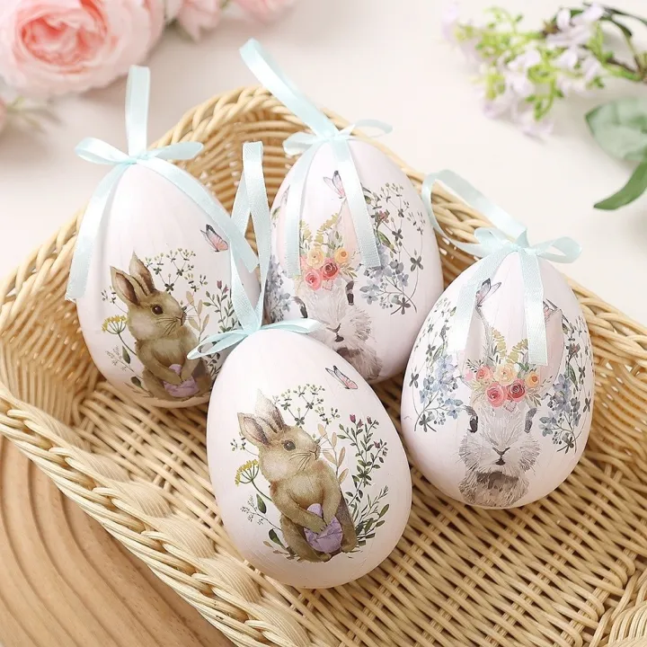 BOWENDA Bọt dây chuyền trứng Phục Sinh Phim hoạt hình Thủ công DIY ...