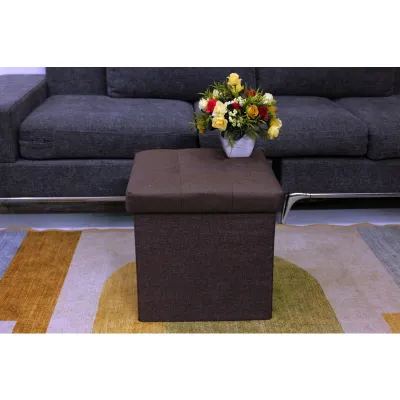 Đôn Ghế Hộp Đựng Đồ Đa Năng Ghế Sofa Ngồi Cao Cấp Vải Oxford KT 40x40x40