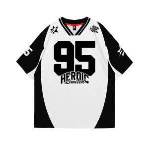 OVERSIZE JERSEY HEROICLIMITED WHITE95 - JERSEY OVERSIZE - JERSEY DRYFIT - JERSEY KAOS OVERSIZE - JERSEY VINTAGE