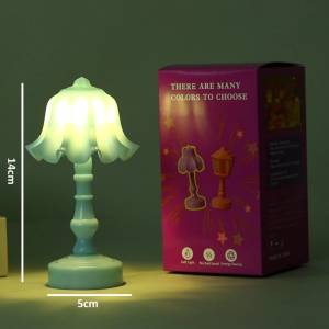 Đèn Ngủ Mini Vintage Để Bàn - Đèn Decor Trang Trí Phòng Ngủ Kiểu Dáng Cổ Điển LILA DENBAN39