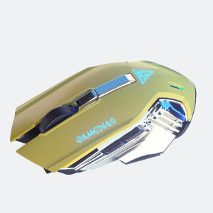 Jingdi M9 Wireless Mouse Dual Mode Bluetooth Three Mode Silent Charging Luminous Office Computer Accessories Manufacturer Wholesale