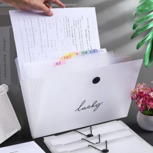 TIMES LORD ความจุสูงมาก กระเป๋าออร์แกน A4 โปร่งแสงโปร่งแสง กันน้ำกันน้ำได้ โฟลเดอร์ไฟล์ A4 หลายชั้น กันฝุ่นกันฝุ่น โฟลเดอร์ขยาย โรงเรียนออฟฟิศออฟฟิศ